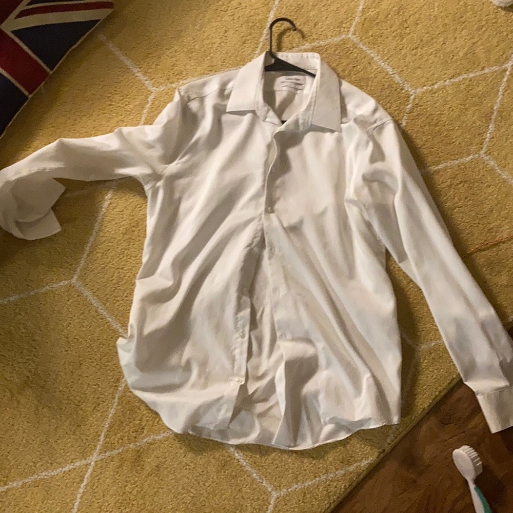 Calvin Klein non-iron slim fit dress shirt